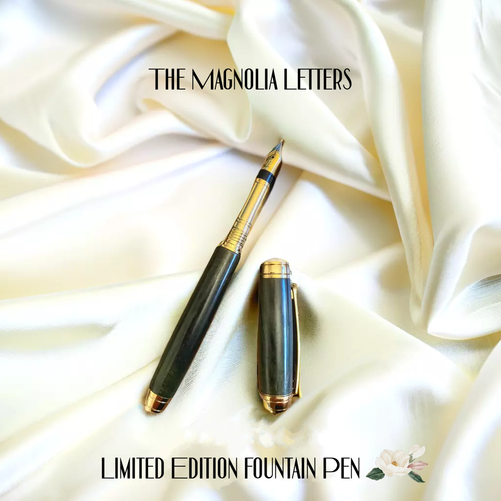 Limited Edition Magnolia Letters Fountain Pen